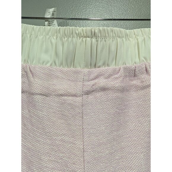 NWT Fabletics Women’s French Terry Arnae Capri Jogger Leggings Pink Size Medium - Picture 11 of 16